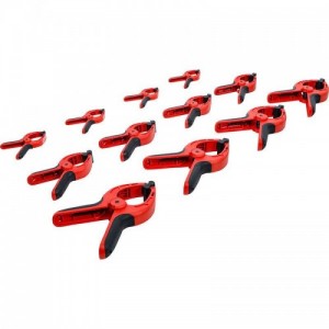 JUEGO DE 12 ABRAZADERAS DE NYLON BGS PARA BLOQUEO DE 85-160 MM (BGS59858) Dinamitek 4