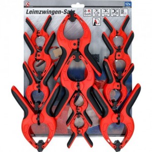 JUEGO DE 12 ABRAZADERAS DE NYLON BGS PARA BLOQUEO DE 85-160 MM (BGS59858) Dinamitek 5