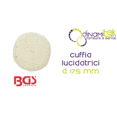 BGS TECHNIC BGS74477 CUFFIA PER LUCIDATRICI DIAMETRO 175 MM Dinamitek 1