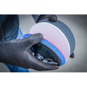 JUEGO DE 6 ESPONJAS DE PULIDO BGS, Ø 150 MM, CON ROSCA M14 Y ACCESORIO PARA TALADRO (BGS74379) Dinamitek 5