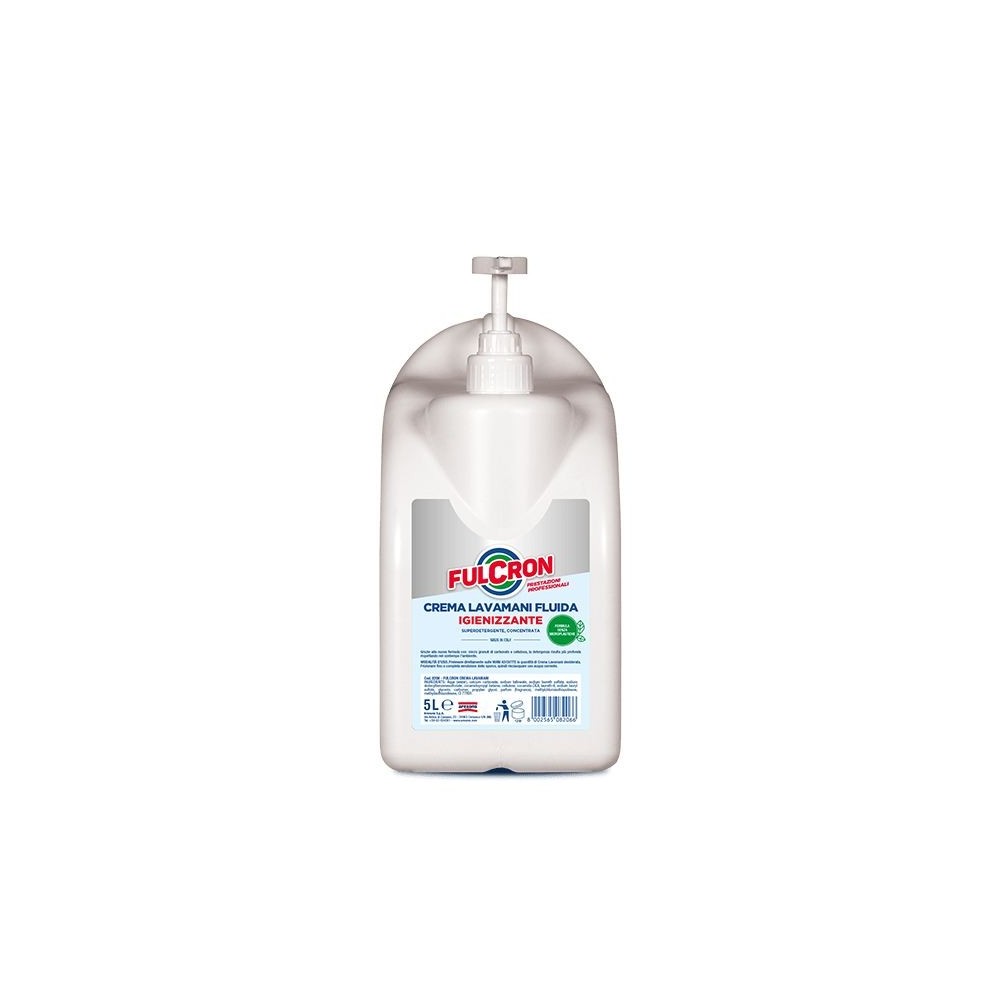CREMA DE MANOS FLUIDA FULCRON 5 L | DESENGRASANTE INDUSTRIAL N.º 8206 Dinamitek 2