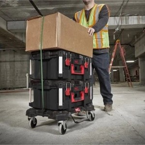 MILWAUKEE PACKOUT FLAT TROLLEY PIATTO Dinamitek 4