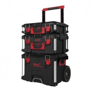 KIT DE DéMARRAGE PACKOUT 3 PIèCES – CHARIOT + 2 CASSETTES – IP65 4932464244 MILWAUKEE Dinamitek 2