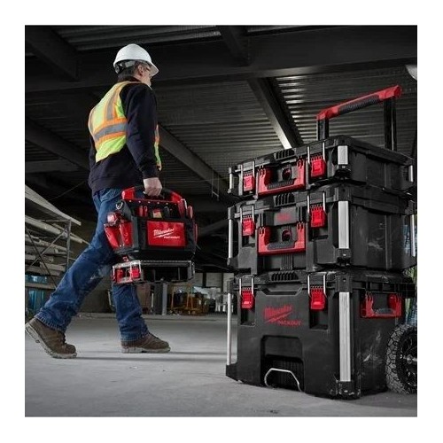 PACKOUT STARTER SET 3 PIEZAS – CARRO + 2 CASETES – IP65 4932464244 MILWAUKEE Dinamitek 4