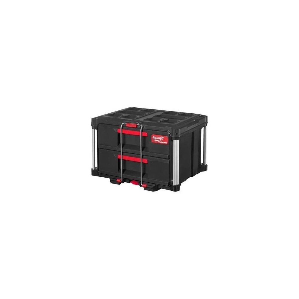 PACKOUT WERKZEUGKASTEN MIT 2 SCHUBLADEN – WERKZEUGKISTE MIT 2 SCHUBLADEN, 22 KG – 4932472129 MILWAUKEE Dinamitek 2