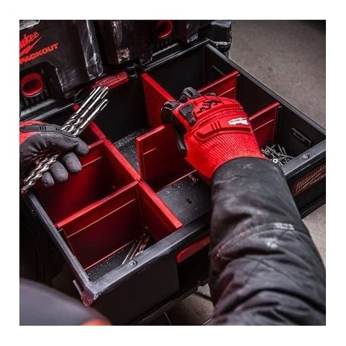 PACKOUT 2 DRAWER TOOL BOX – 2 DRAWER CHEST 22 KG – 4932472129 MILWAUKEE Dinamitek 4