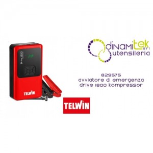 TELWIN 829575 AVVIATORE DI EMERGENZA DRIVE 1800 KOMPRESSOR Dinamitek 1