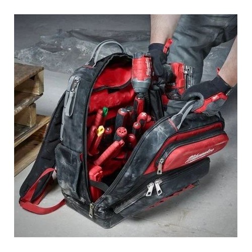 SAC à DOS PORTE-OUTILS DE CHANTIER HPP ULTIMATE – 48 POCHES, NYLON 1680D – 4932464833 Dinamitek 4