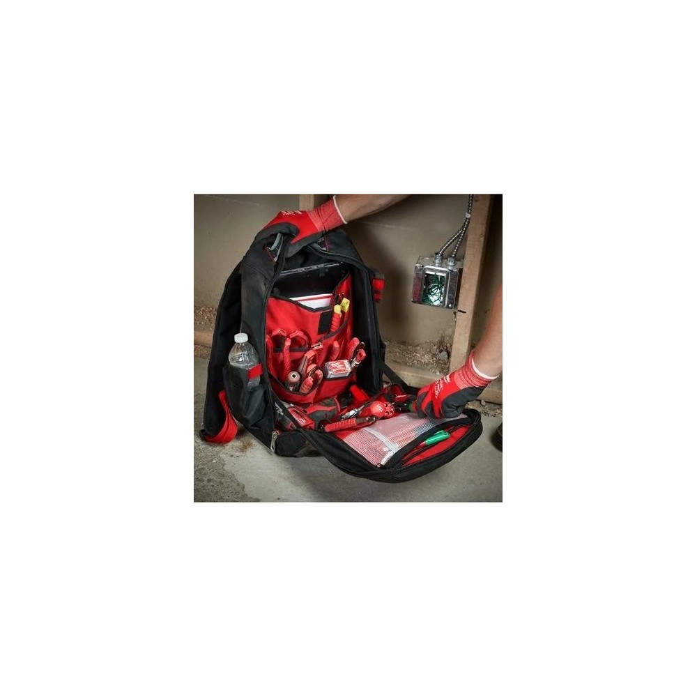 SAC à DOS PORTE-OUTILS DISCRET MPP 4932464834 | 22 POCHES, NYLON 1680D Dinamitek 3