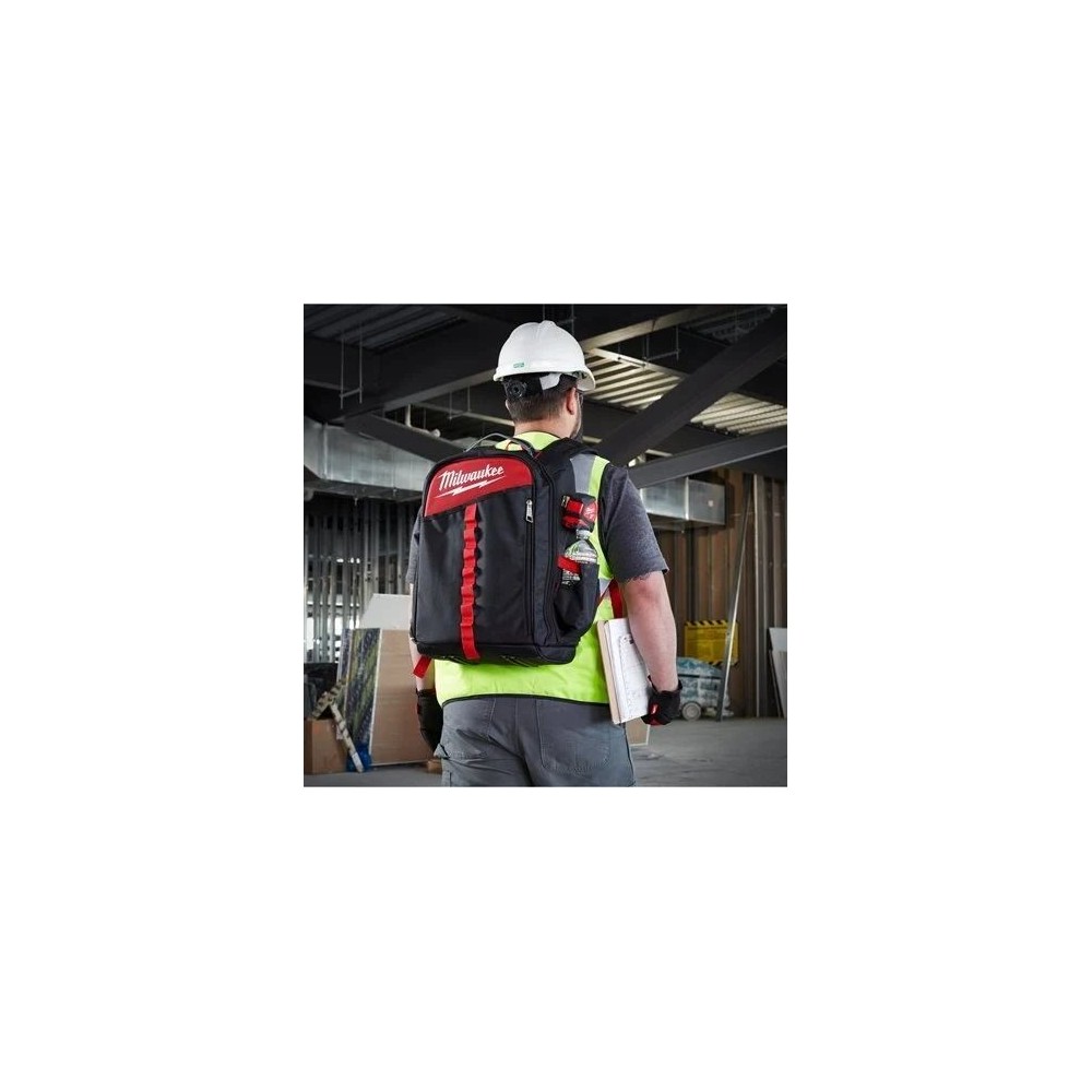 MOCHILA PARA HERRAMIENTAS DE PERFIL BAJO MPP 4932464834 | 22 BOLSILLOS, NAILON 1680D Dinamitek 4