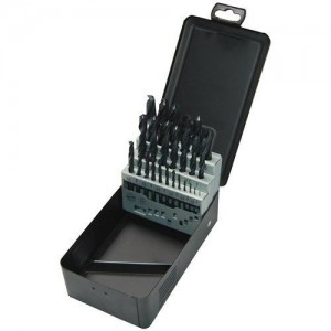 COFFRET DE 25 FORETS HSS-R DIN 338 | ACIER ET FONTE JUSQU'à 800 N/MM² Dinamitek 2