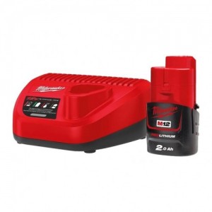 KIT DE BATERíA Y CARGADOR M12 NRG-201 | 1 X 2,0 AH (12 V) | CARGA EN 40 MINUTOS Dinamitek 2