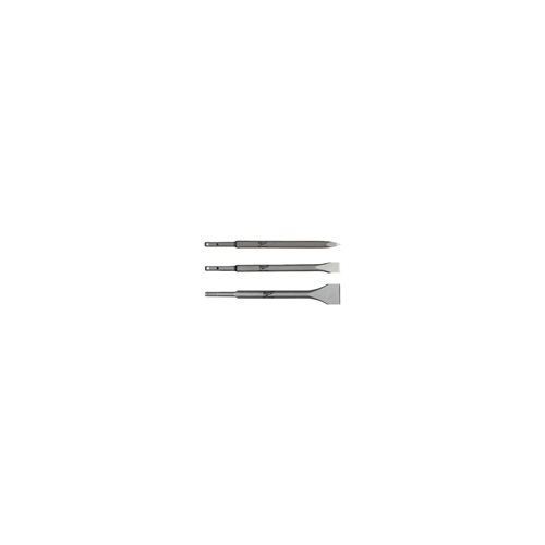 SET SCALPELLI SDS-PLUS 3 PZ (PUNTA, PIATTO, LARGO) | LUNGHEZZA 250 MM | COD. 4932430001 Dinamitek 2