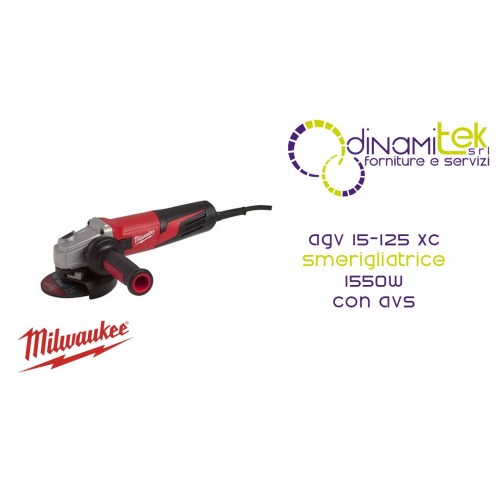 AGV 15-125 XC ANGLE GRINDER | 1550W | AVS | LLO | CODE 4933428120 Dinamitek 1