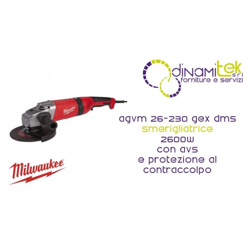 MEULEUSE D'ANGLE AGVM 26-230 GEX DMS 2600 W | BODYGUARD | FIXTEC | CODE 4933402495 Dinamitek 1
