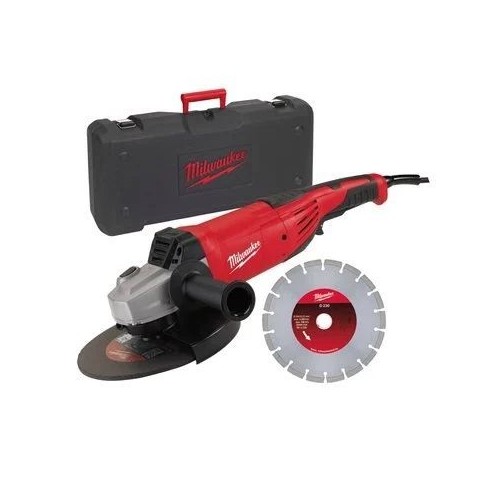 MILWAUKEE AG 22-230 D-SET DMS ANGLE GRINDER - 2200W - 230MM DISC Dinamitek 2