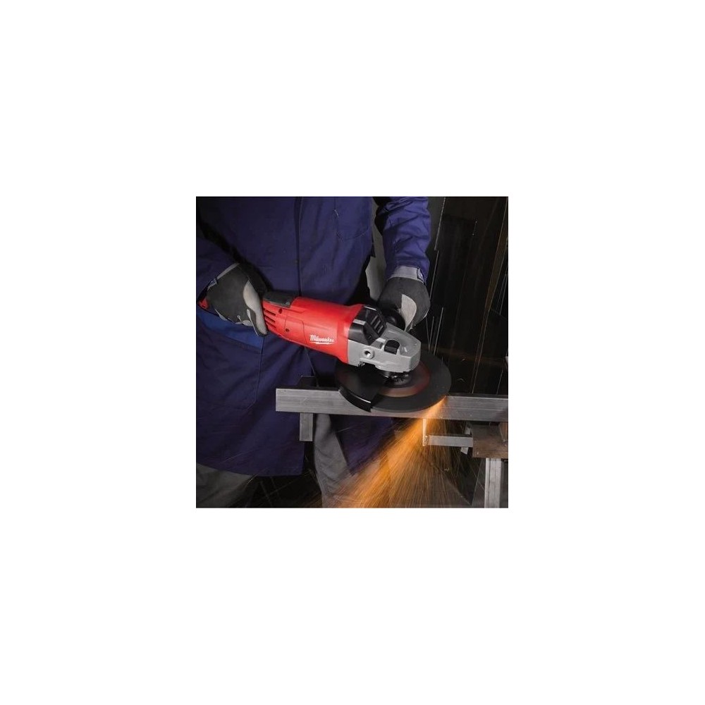 MEULEUSE D'ANGLE MILWAUKEE AG 22-230 D-SET DMS - 2200 W - DISQUE DE 230 MM Dinamitek 3