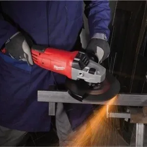 MEULEUSE D'ANGLE MILWAUKEE AG 22-230 D-SET DMS - 2200 W - DISQUE DE 230 MM Dinamitek 3