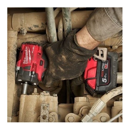 M18 FUEL COMPACT IMPACT WRENCH ½″ SQUARE DRIVE | 339 NM | 124 MM | M18 FIW2F12-502X Dinamitek 4