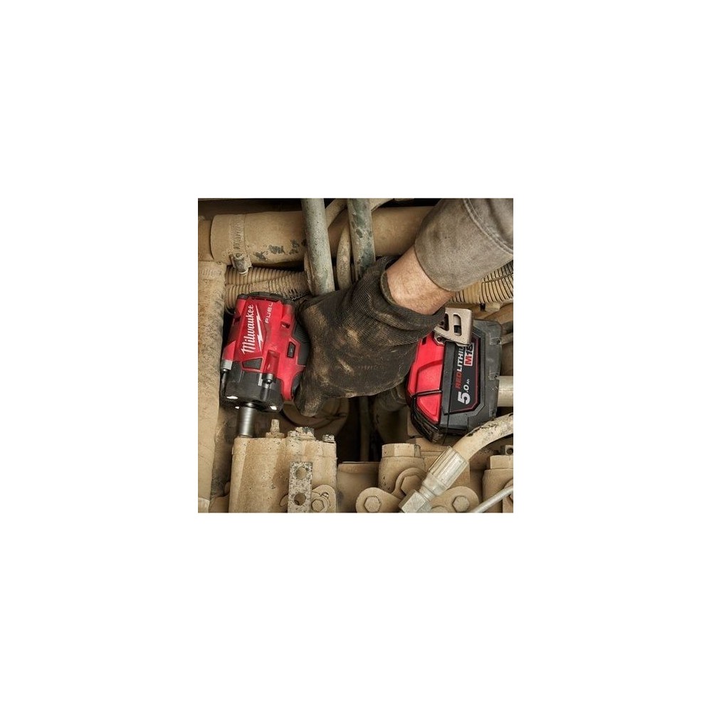 CLé à CHOCS COMPACTE M18 FUEL, ENTRAîNEMENT CARRé 1/2″ | 339 NM | 124 MM | M18 FIW2F12-502X Dinamitek 4