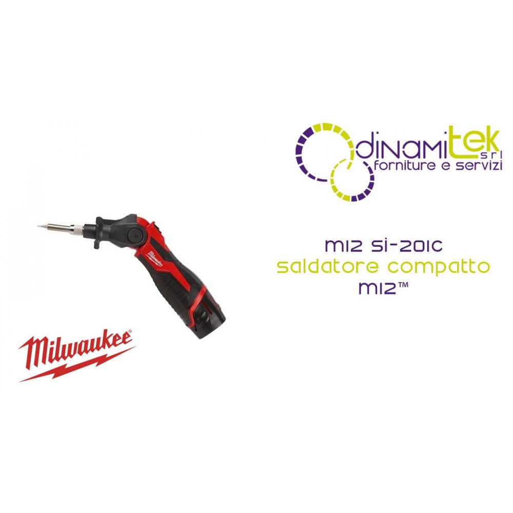 M12 COMPACT SOLDERING IRON | RAPID HEATING | ADJUSTABLE HEAD | 4933459761 Dinamitek 1