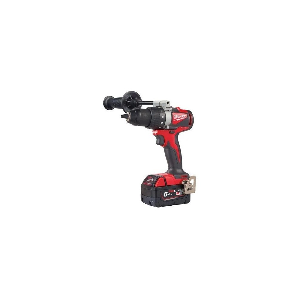 TALADRO ATORNILLADOR SIN ESCOBILLAS M18 | 82 NM | 180 MM | KIT DE 2 BATERíAS DE 5 AH | 4933464515 Dinamitek 2