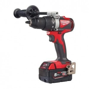 TALADRO ATORNILLADOR SIN ESCOBILLAS M18 | 82 NM | 180 MM | KIT DE 2 BATERíAS DE 5 AH | 4933464515 Dinamitek 2