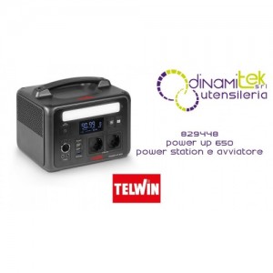 TELWIN 829448 POWER UP 650 POWER STATION E AVVIATORE Dinamitek 1