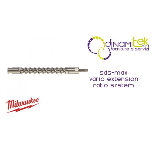 RALLONGE SDS-MAX VARIO | LONGUEUR 280 MM | SYSTèME DE RAPPORT | CODE 4932430737 Dinamitek 2