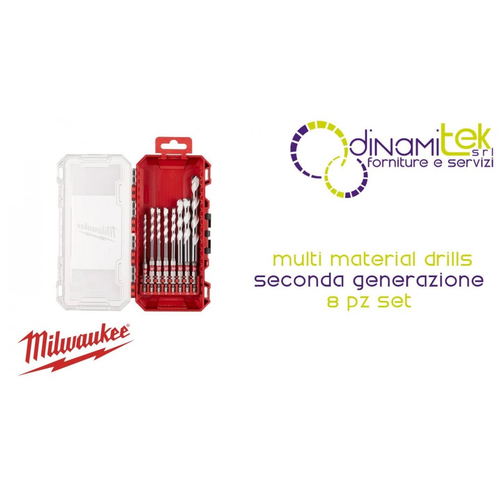 JEU DE 8 EMBOUTS MULTI-MATéRIAUX GEN. 2 | Ø 4-12 MM | 4932493871 Dinamitek 1