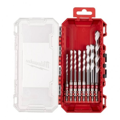MILWAUKEE MULTI MATERIAL DRILLS 8 PZ SET GEN. 2 Dinamitek 2