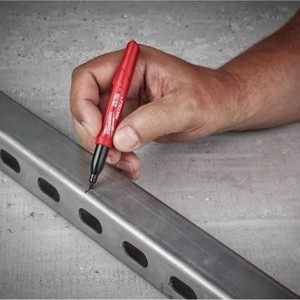 MILWAUKEE INKZALL™ MARKER BLACK - 1 PC PENNARELLO INDELEBILE Dinamitek 3