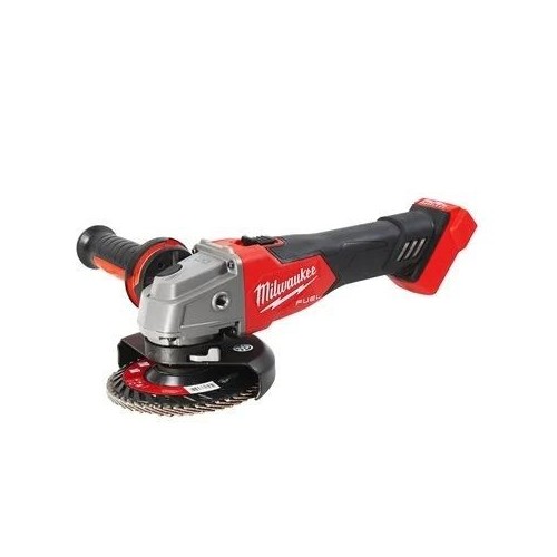 MILWAUKEE M18 FSAG125X-0X SMERIGLIATRICE ANGOLARE 125 MM CON INTERRUTTORE A SLITTA M18 FUEL™ Dinamitek 2