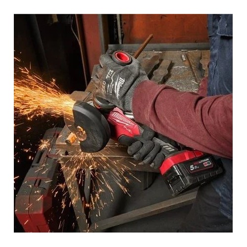 MILWAUKEE M18 FSAG125X-0X SMERIGLIATRICE ANGOLARE 125 MM CON INTERRUTTORE A SLITTA M18 FUEL™ Dinamitek 3