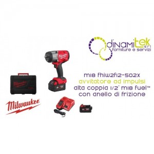 LLAVE DE IMPACTO DE ALTO TORQUE M18 FUEL DE ½&QUOT; F | 1491 NM | M18 FHIW2F12-502X Dinamitek 1