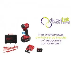 MILWAUKEE M18 ONEID3-502X AVVITATORE AD IMPULSI ¼″ ESAGONALE CON ONE-KEY™ Dinamitek 4