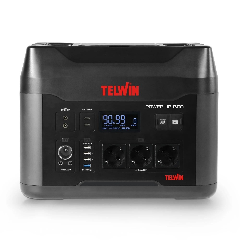 TELWIN 829449 POWER UP 1300 POWER STATION E AVVIATORE Dinamitek 3