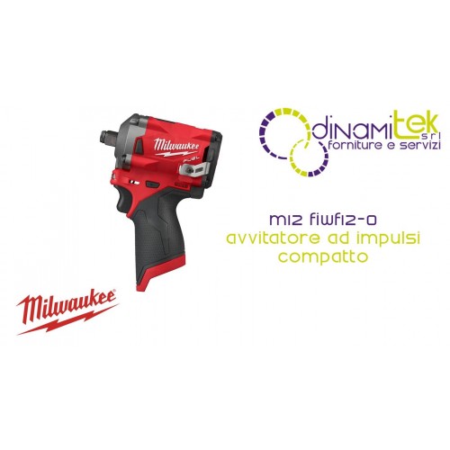 M12 FUEL COMPACT IMPACT WRENCH ½&QUOT; SQUARE DRIVE | 339 NM | BODY ONLY | 4933464615 Dinamitek 1