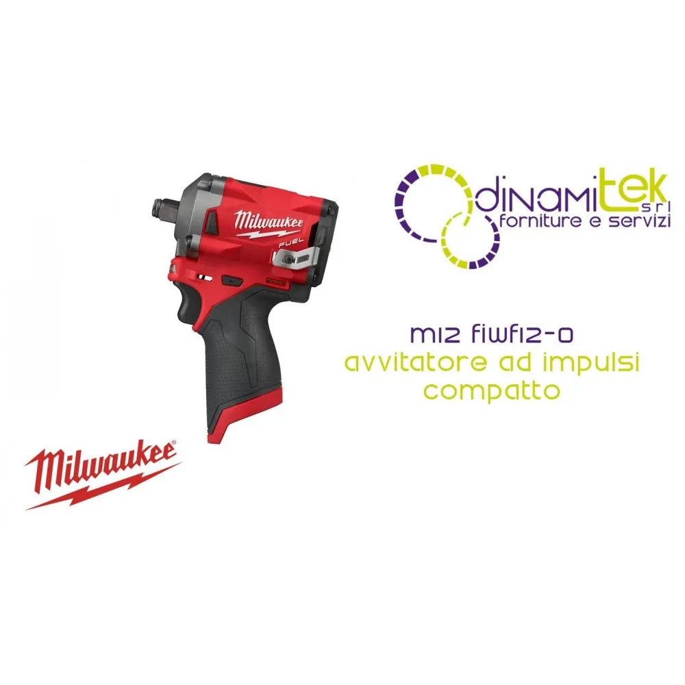 M12 FUEL COMPACT IMPACT WRENCH ½&QUOT; SQUARE DRIVE | 339 NM | BODY ONLY | 4933464615 Dinamitek 1