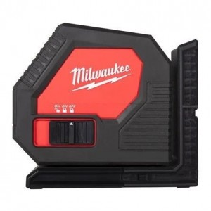 MILWAUKEE CLL-C LASER LINEARE VERDE ALCALINO A DUE LINEE Dinamitek 2