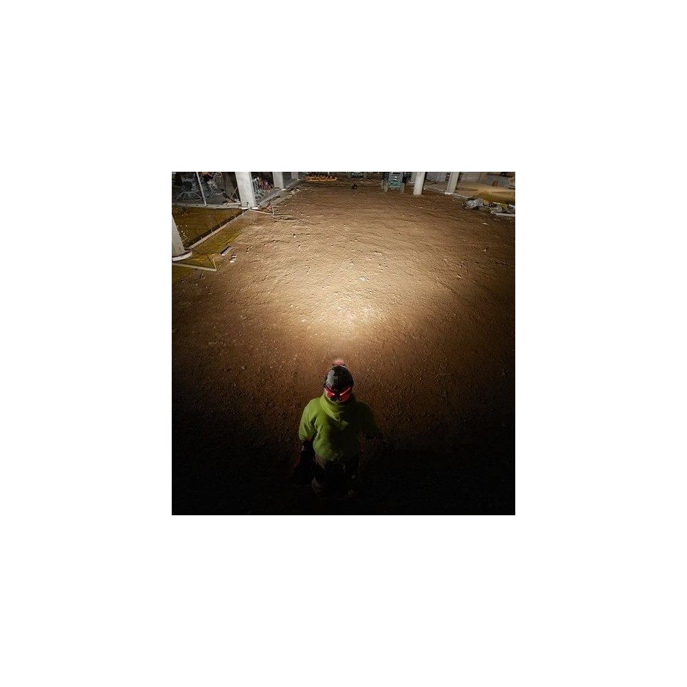LINTERNA FRONTAL TRUEVIEW DE 600 L PARA CASCOS, IP53, VISIBILIDAD DE 400 M L4 HL-VIS-301 MILWAUKEE Dinamitek 5