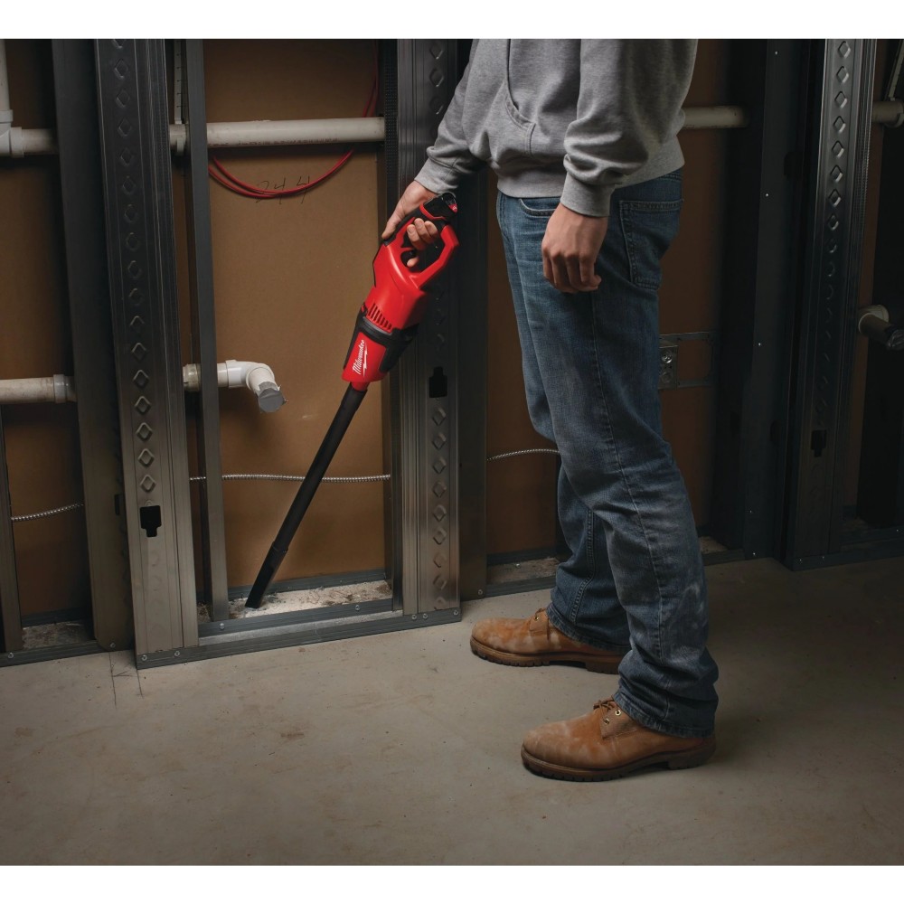ASPIRATEUR COMPACT MILWAUKEE M12 4933448390 12 V POUR BOIS ET MéTAL (934 L/MIN) Dinamitek 3