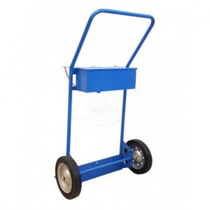 PORTABOMBONAS DE GAS BIPLAZA 40/50 LT RUEDAS DE GOMA Ø 300 CON ESTUCHE ART014C.01 Dinamitek 4