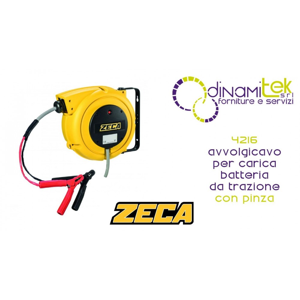 4216 AVVOLGICAVO PER RICARICA BATTERIE ZECA Dinamitek 1