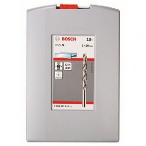 JUEGO DE BROCAS PROFESIONALES PARA METAL BOSCH PROBOX 1-10 MM (HSS-G, 19 PIEZAS) Dinamitek 3