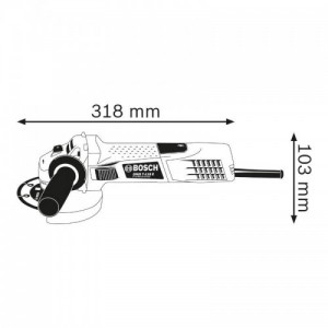 GWS 7-115 PROFESSIONAL - 720W WINKELSCHLEIFER Ø 115 MM () 0.601.388.107 BOSCH Dinamitek 4