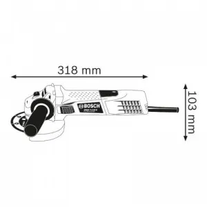 GWS 7-115 PROFESSIONAL - AMOLADORA ANGULAR DE 720W Ø 115 MM () 0.601.388.107 BOSCH Dinamitek 4