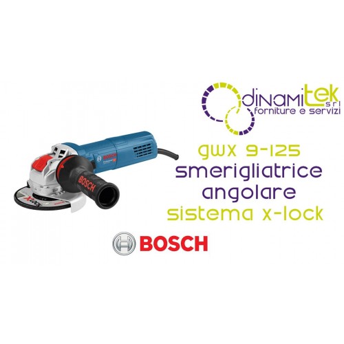 GWX 9-125 S PROFESSIONAL | 900W X-LOCK ANGLE GRINDER | VARIABLE SPEED Dinamitek 1