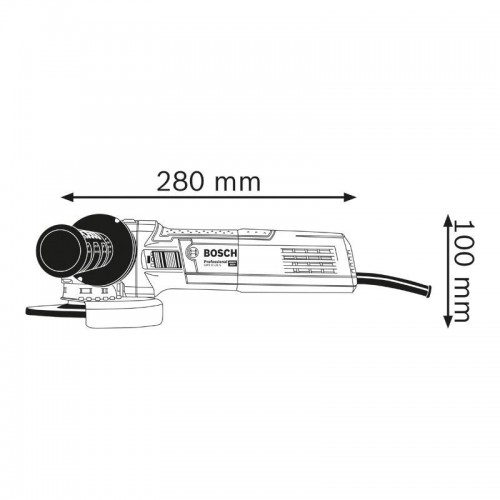 0.601.7B2.000 GWX 9-125 SMERIGLIATRICE ANGOLARE CON SISTEMA X-LOCK BOSCH Dinamitek 3