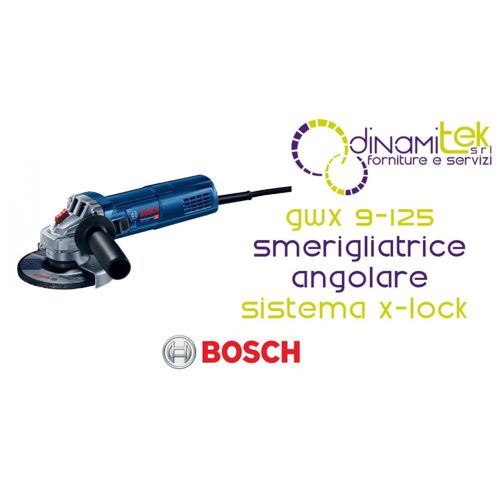 AMOLADORA ANGULAR GWS 9-115 S PROFESSIONAL DE 900 W Y 115 MM CON VELOCIDAD VARIABLE Dinamitek 1